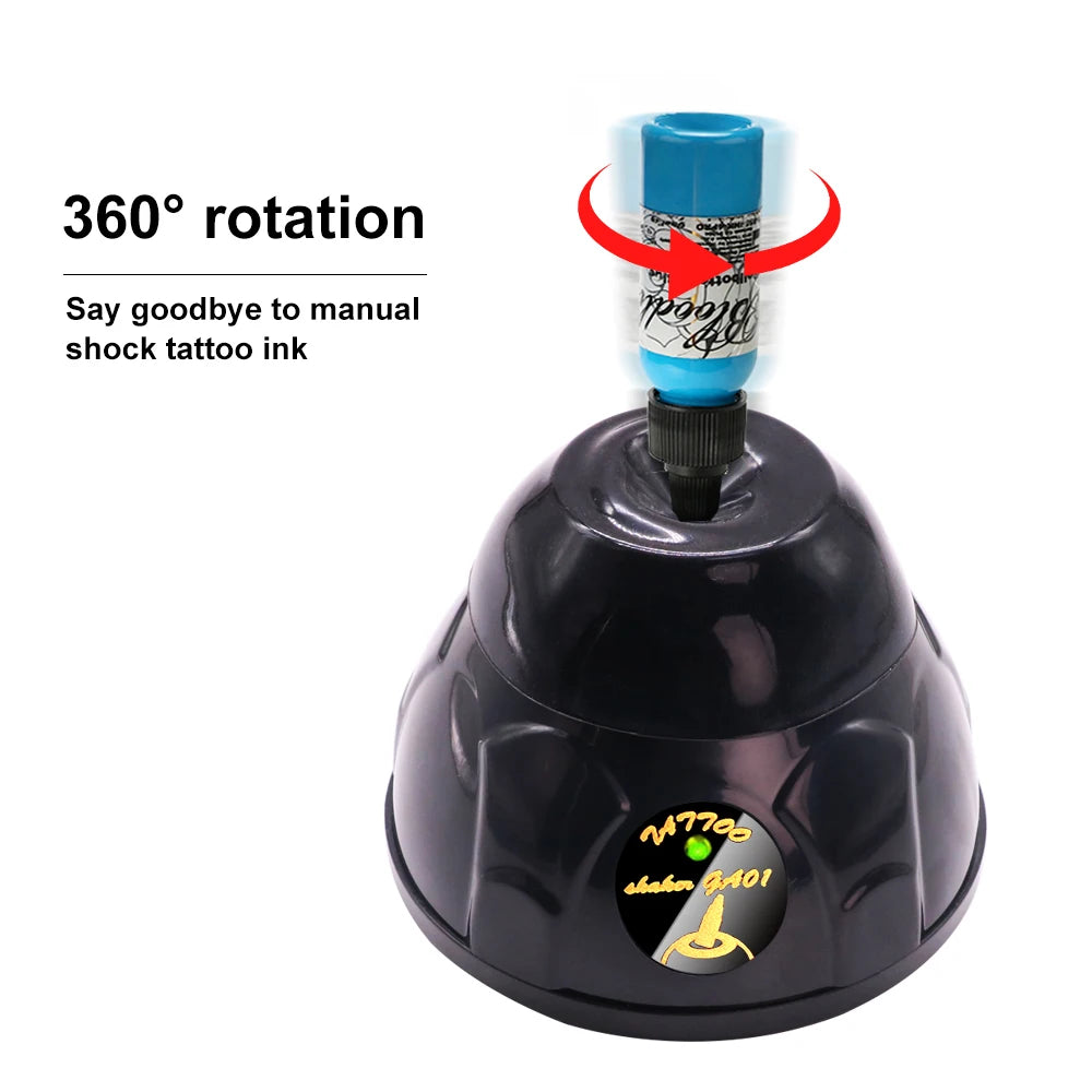 Vortex Electric Tattoo Ink Pigment Mixer | Liquid Shaker Machine for Nail Glue & Polish - Time-Saving Tattoo Accessories