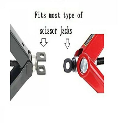 Scissor Jack Adaptor Drive for Car Repairing - 1/2-Inch Drive Compatible with Impact Drills and Ratchets - 40GF