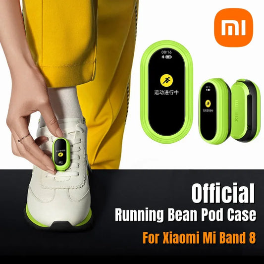 Xiaomi Mi Band 8 Official Running Bean Pod Case | Miband 8 Runner Holder Cover - 100% Original