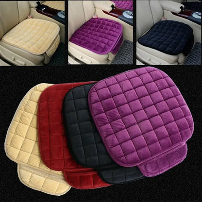 Winter Car Seat Cover - Warm & Breathable Seat Cushion | Anti-Slip Universal Front Chair Pad for Vehicle | Auto Seat Protector