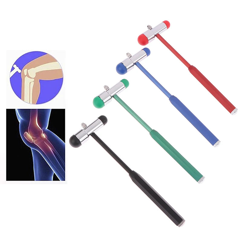 Neurological Reflex Hammer - Buck Percussor for Knee Jerk and Nerve Examination, Medical Diagnostic Tool