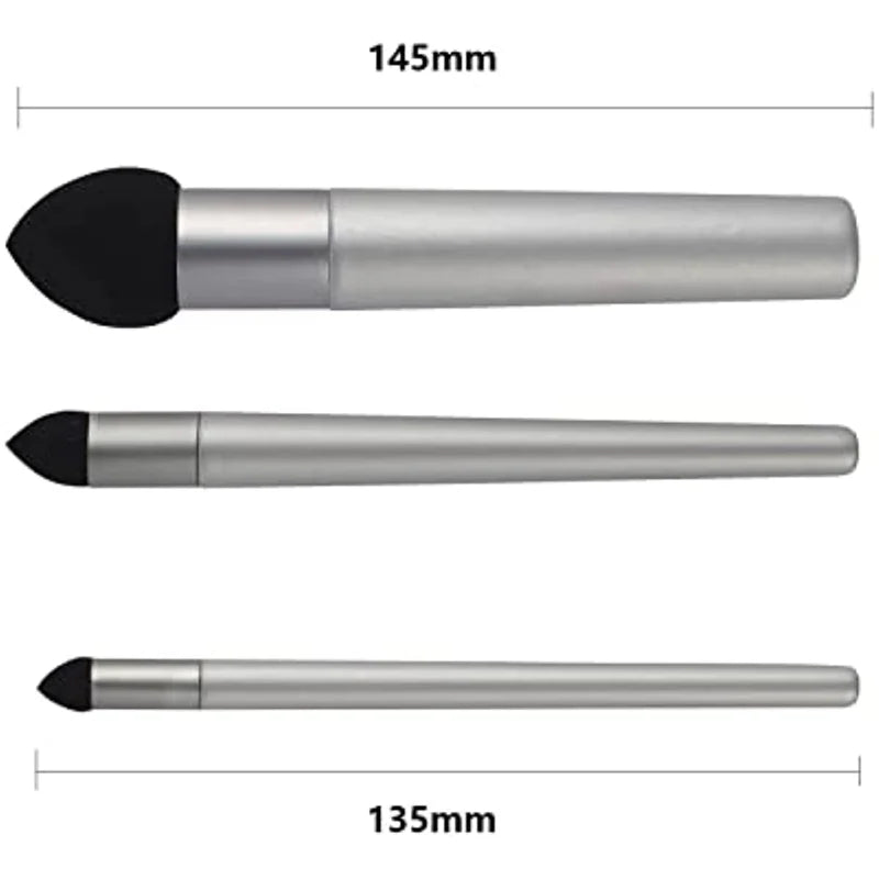 Artist Blending Pen Set: Washable Sketch Sponge Brushes - Reusable Drawing Art Blenders for Correcting, Lightening & Highlighting