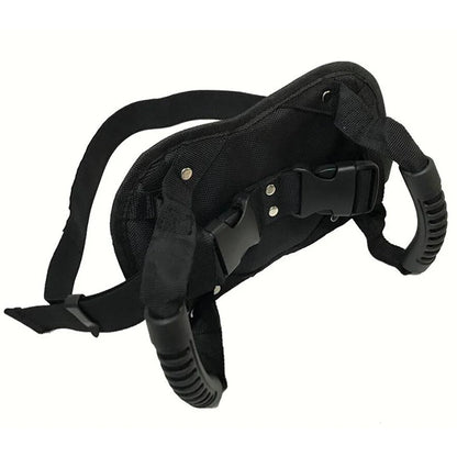 Universal Motorcycle Safety Belt Back Seat Grip Handle - Non-Slip Strap for Passenger Safety on Scooters and Motorcycles