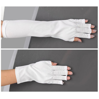 2pcs UV Protection Gloves - Anti-Nails Radiation Proof Glove for UV Light Lamp Dryer, Manicure Nail Tool Hand Protector