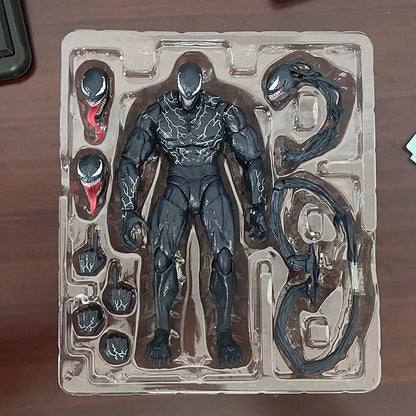 Venom 2: Let There Be Carnage Action Figure - Joint Movable Model Toy, Collectible Doll, Ideal New Year Present for Children