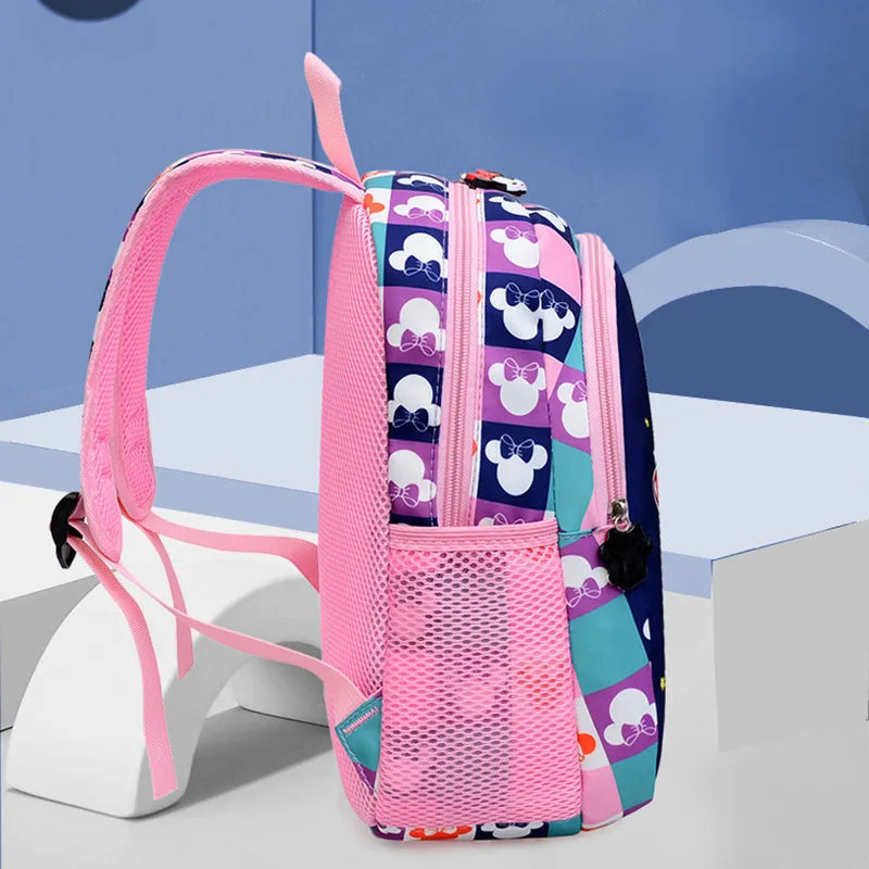 Disney Minnie Children’s Backpack – Cute Cartoon Design for Kids and Girls – Ideal for Kindergarten and School