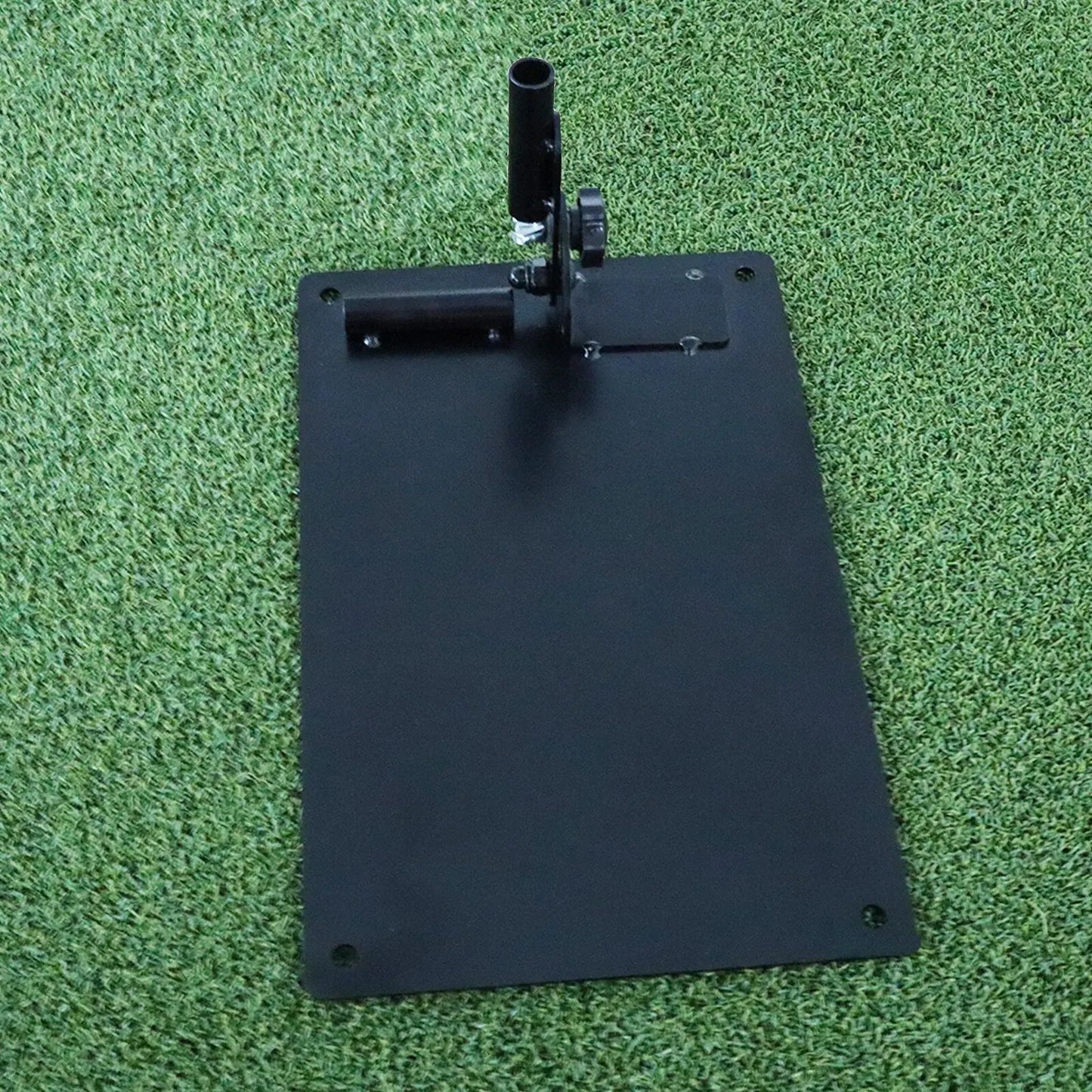FINGER TEN Golf Alignment Stick Holder | Swing Practice Plate Plane Trainer | Training Aid with Alignment Stick Base