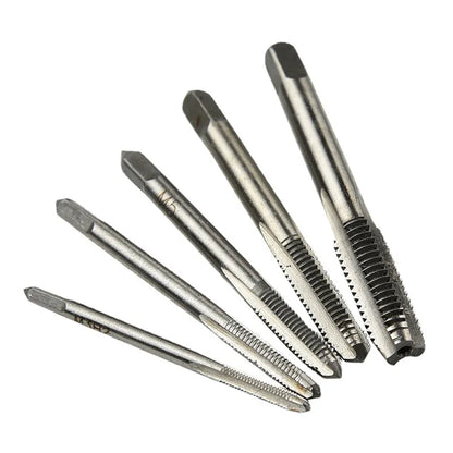 T-Type Hand Tap Wrench Thread Tapping Tool Set - 3mm to 6mm Hand Wrench Thread Tapping - M6 to M8 Tool Set