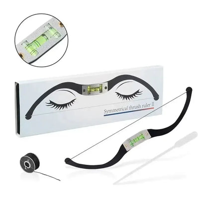 Eyebrow Tattoo Ruler - Professional Microblading Line Marker, Eyebrow Ruler Sticker for More Symmetry and Precision