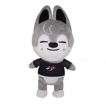 Skzoo Plush Toys 20cm - Stray Kids Wolf Chan Cartoon Stuffed Animal Plushies Doll, Kawaii Companion for Kids, Adults Fans - Gift Idea