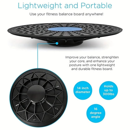 Yoga Balance Board - Fitness Training Pedal for Sensory Rehabilitation, Ideal for Fitness and Sensory Training Equipment