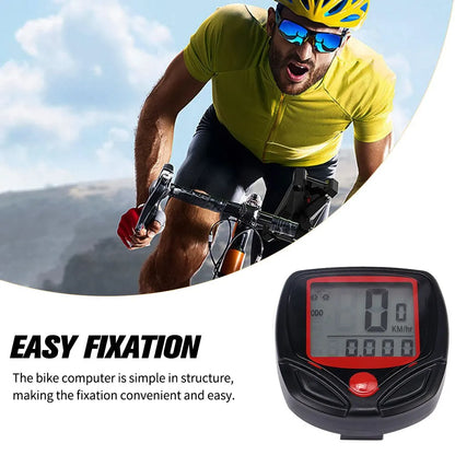 Bicycle Speedometer Bike Computer BN 518: Multifunction Waterproof Stopwatch Odometer - Cycling Accessories for MTB