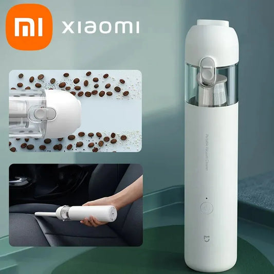 XIAOMI MIJIA Portable Handheld Vacuum Cleaner - 13000PA Cyclone Suction for Home & Car - Mini Wireless Dust Catcher Collector