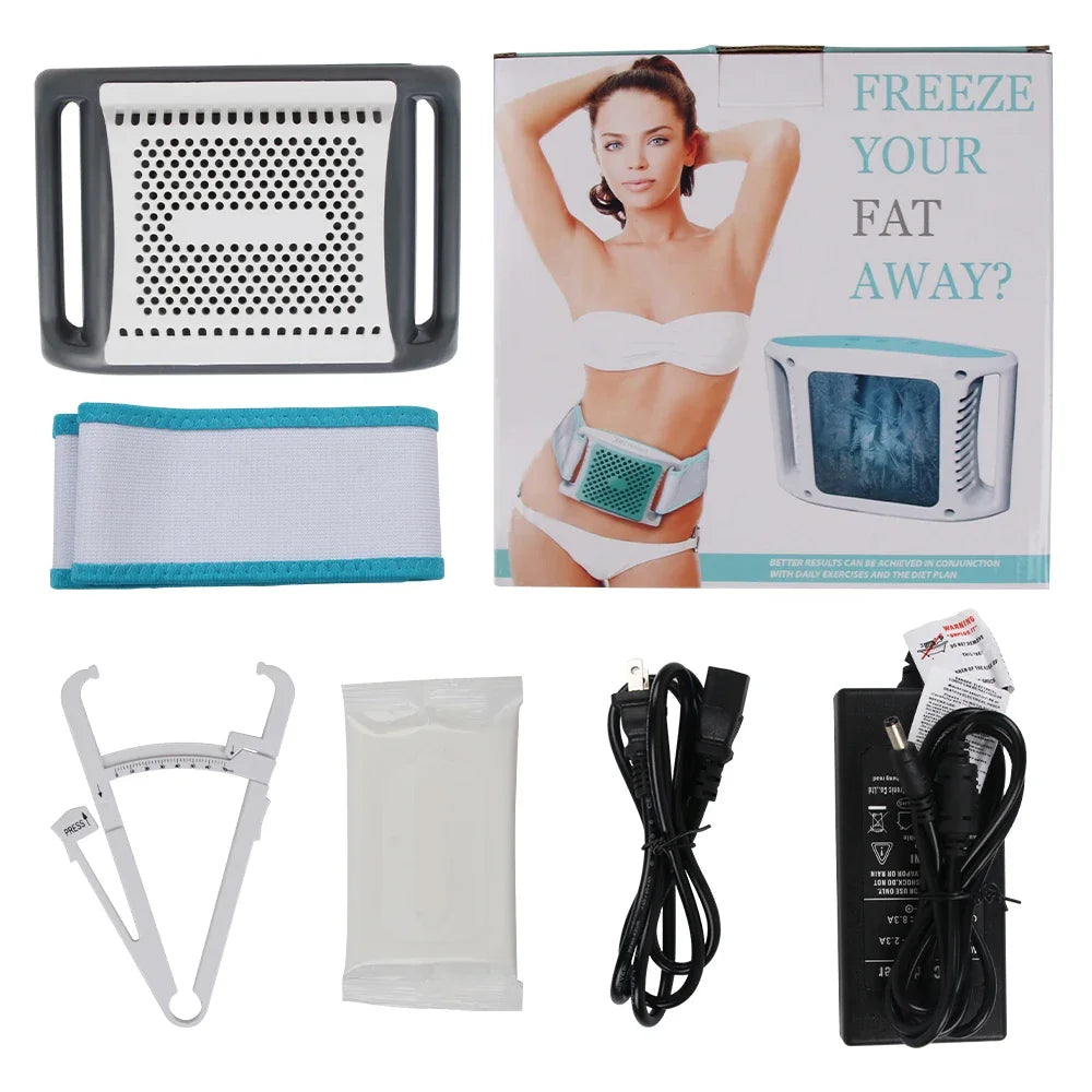 Cryotherapy Fat Dissolving Cold Therapy Massager - Abdominal Lipo Freeze Machine for Body Slimming and Cellulite Reduction