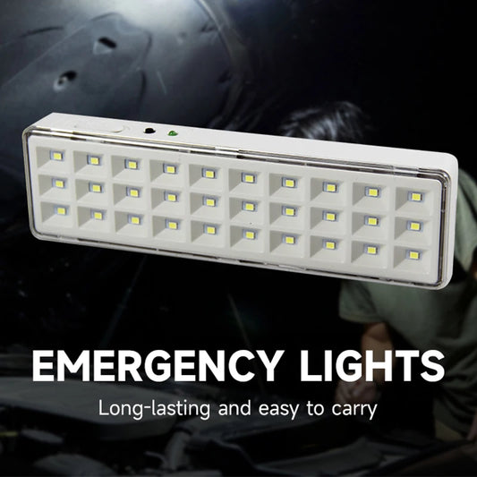 30LED Emergency Fire Fighting Lamp – Portable Evacuation Light, Wall-Mounted Smart Home LED Bulb, Dimmable for Camping