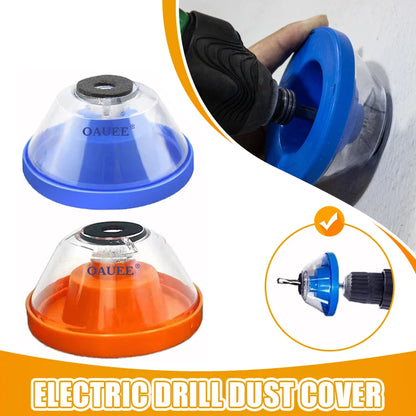 Mini Electric Drill Dust Cover - DustProof Device with Filter Vacuum Cleaner, Household Dust Collector Essential Power Tool Accessories