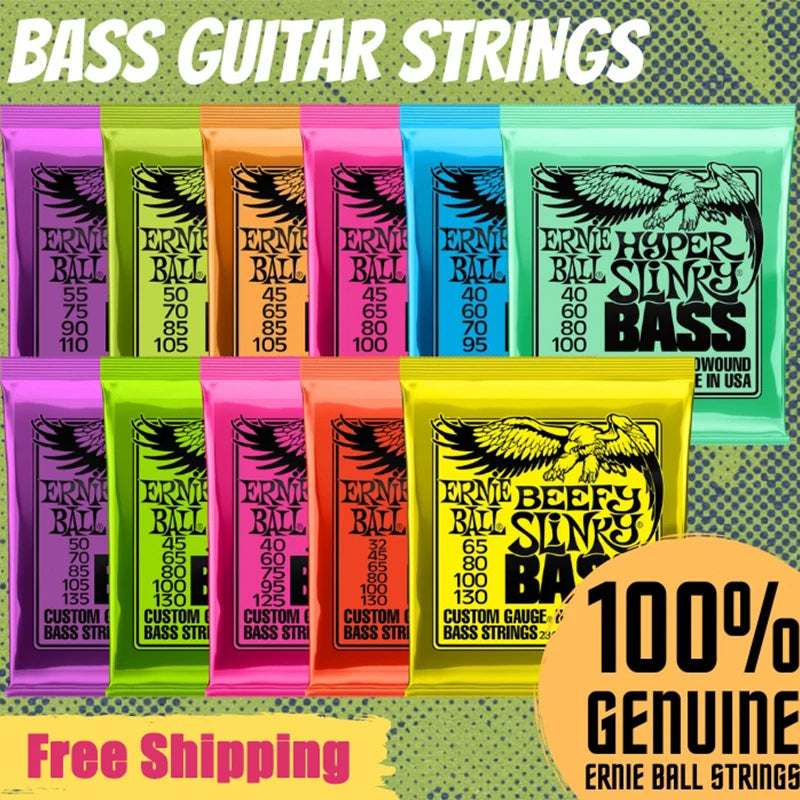 Ernie Ball Electric Guitar Strings - 2215/2220/2221/2222/2223/2225/2626/2627 Super Play Heavy Metal Rock Accessory