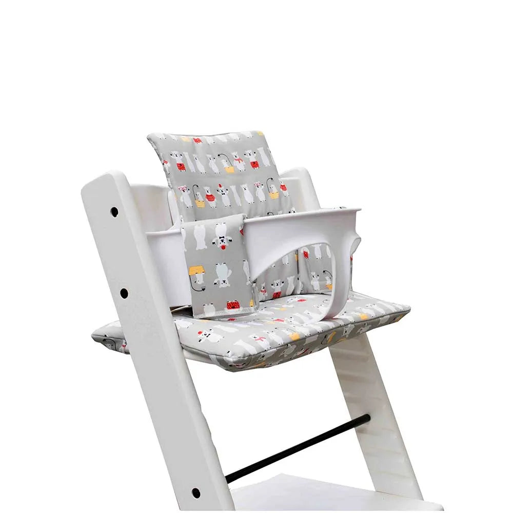 Customize Stokke Tripp Trapp Dining Chair Accessories - Baby Meal Replacement Pad in Cotton or Waterproof Options