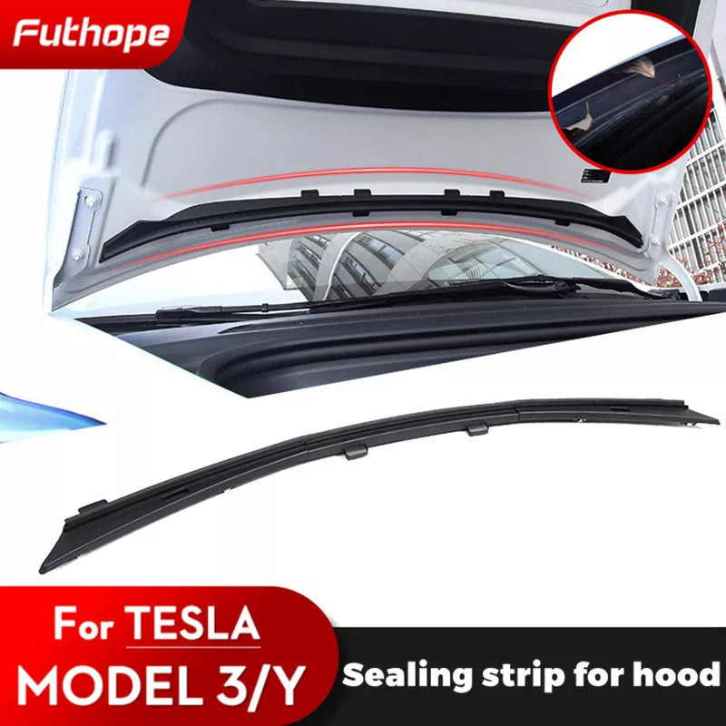 Front Waterproof Chassis Cover Water Strip: Tesla Model 3 Y Air Inlet Protective Cover - Modification Accessories