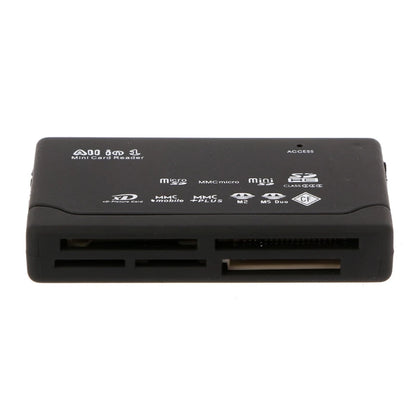 7-in-1 All-In-One Memory Card Reader – External USB, Supports SDHC, M2, MMC, XD, CF – Flash Memory Card Reader and Writer