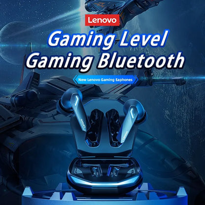 Lenovo GM2 Pro Bluetooth 5.3 Earphones - Sports Headset Wireless In-Ear Gaming Low Latency Dual Mode Music Headphones