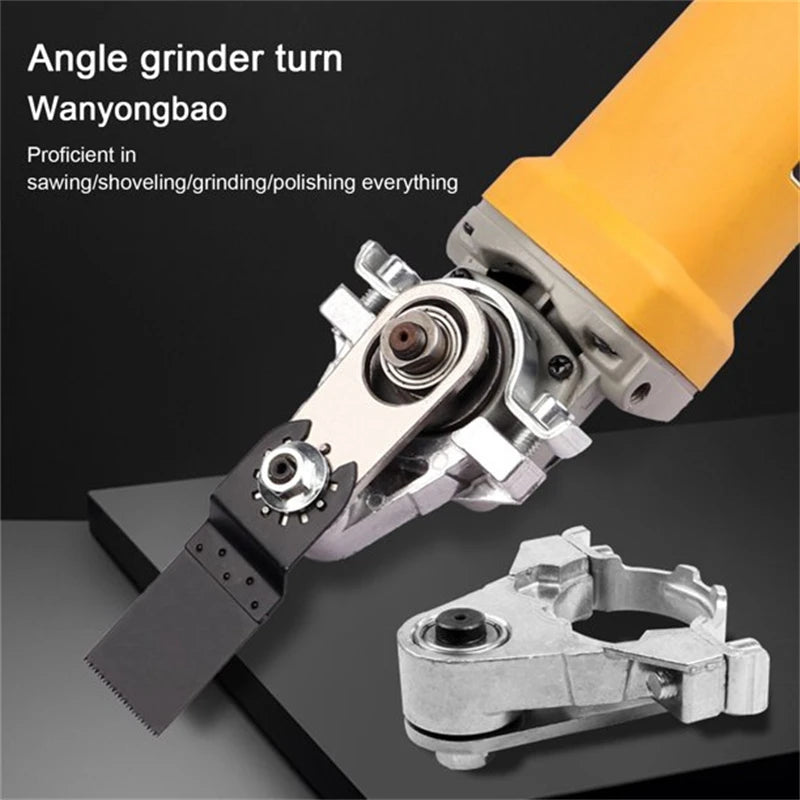 M10 M14 Angle Grinder Conversion Universal Head Adapter - Fits 100mm 115mm 125mm Angle Grinder - For Polisher and Polishing Oscillating Tool