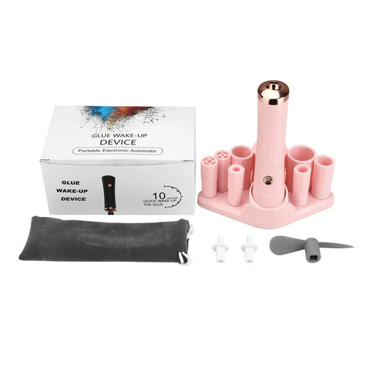 Eyelash Glue Shaker Electric - Wake-up Tools for Nail Polish Tattoo Ink Liquid Shaking Machine, Makeup Device