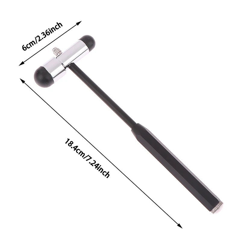 Neurological Reflex Hammer - Buck Percussor for Knee Jerk and Nerve Examination, Medical Diagnostic Tool