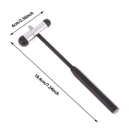 Neurological Reflex Hammer - Buck Percussor for Knee Jerk and Nerve Examination, Medical Diagnostic Tool