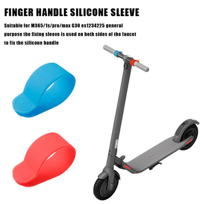 Ninebot ES1/ES2/ES4/MAX G30 Electric Scooter Handlebar Silicone Sleeve - Enhance Grip & Comfort, Scooter Parts Accessory