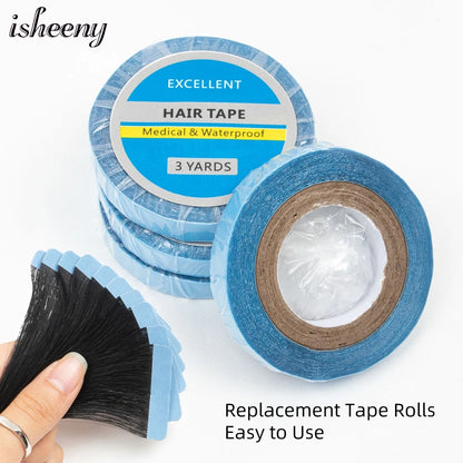 Isheeny Tape Hair Glue Remover - Pro Tape Extensions Press Plier, USB Plug-In Working, No Battery Needed - Tape-In Hair Remover Tools