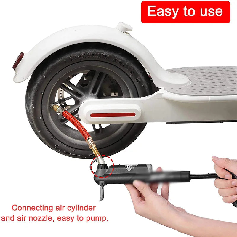 Xiaomi Mijia M365 Tire Inflator Tyre Valve Extension Adaptor - Extended Nozzle Scooter Accessories for Electric Scooter Air Pump