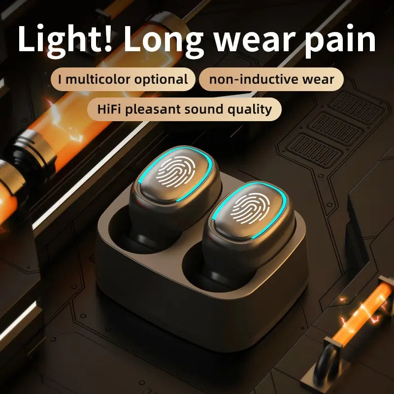 Touch Light Mini Wireless Bluetooth Headset | High Quality Earplugs | Anti Sweat HD Sound Stereo | Universal Headset