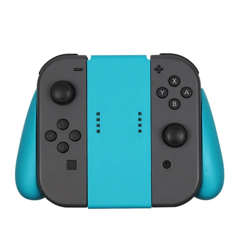 Nintendo Switch Gaming Grip Handle Controller: Comfort Bracket Support Holder - Compatible Plastic Handle Bracket for Switch Console