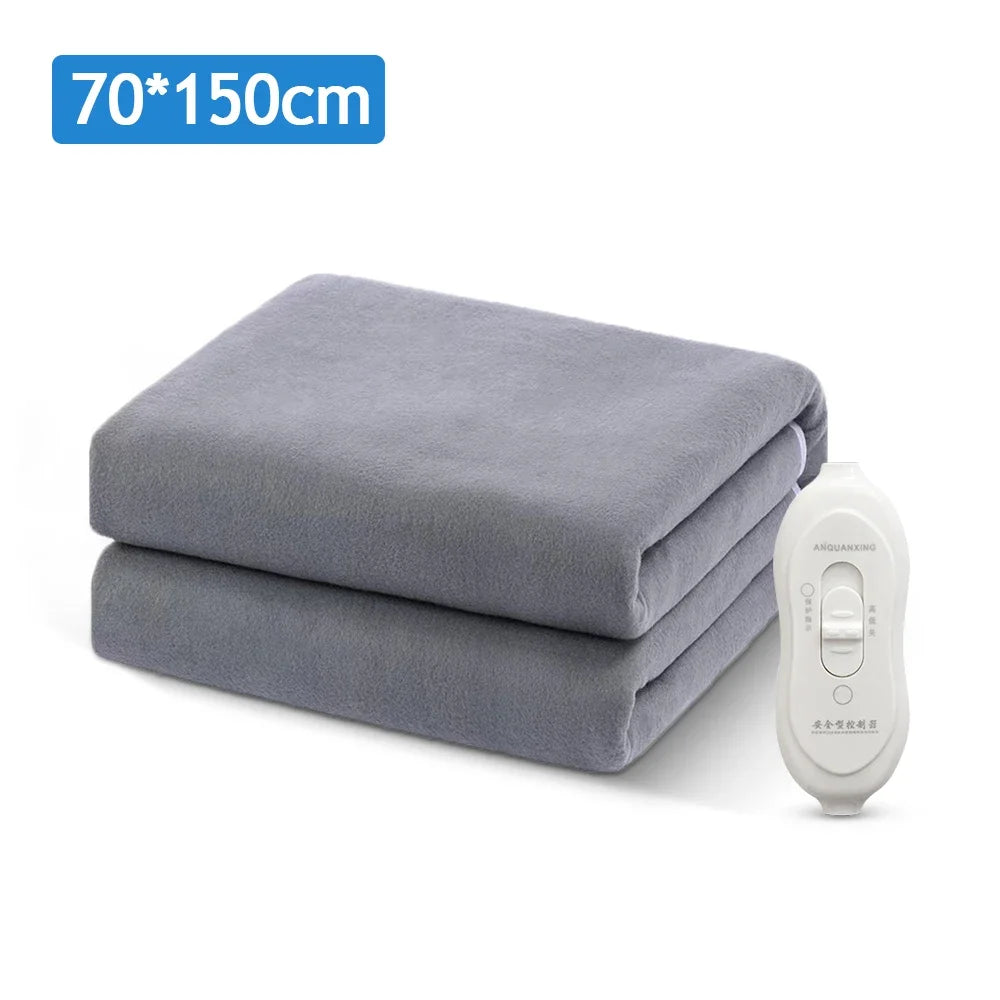 220V Electric Heating Blanket - Intelligent Thermostat Control, Thick Security Warmth, Body-Warming Electric Mattress