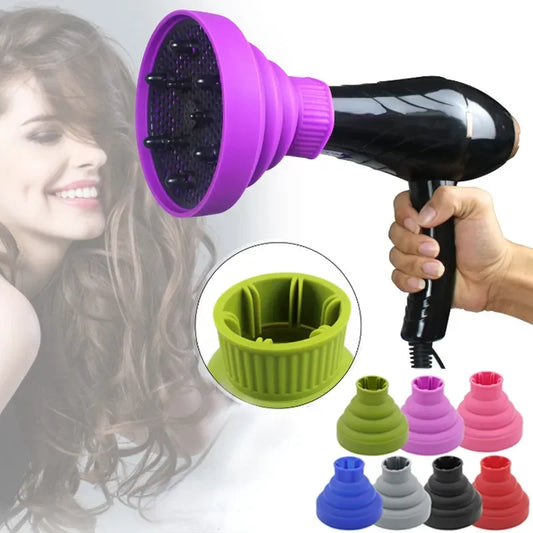 Universal Hair Curl Diffuser Cover: Suitable for 4-4.8cm Hairdryer - Curly Drying Blower Hair Styling Tool Accessories