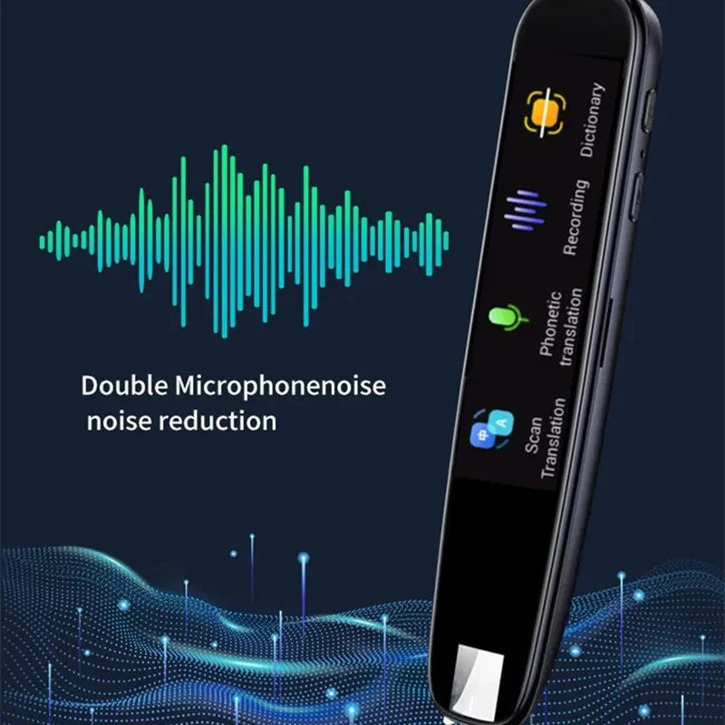 A15S Portable Scanning Reading Pen Translator - 112 Language WiFi Smart Scanner & Voice Translator, Mobile Dictionary for Business