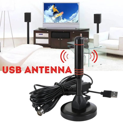 HD Digital TV Antenna – Indoor Amplified 200 Miles Ultra HDTV with Amplifier, VHF/UHF Quick Response Outdoor Aerial