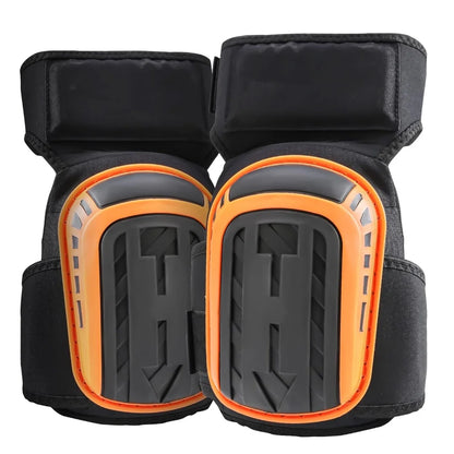 Heavy Duty Knee Pads for Work - Gel Cushion and Anti-Slip Straps for Construction, Flooring, and Gardening