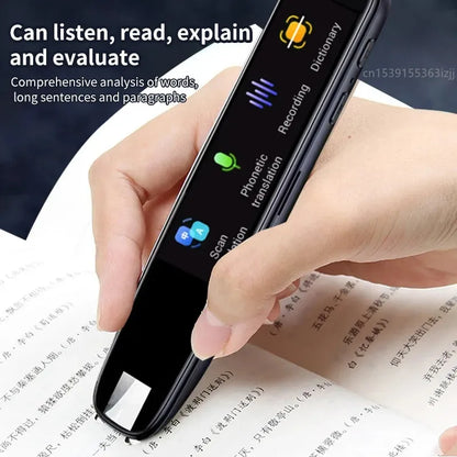 A15S Portable Scanning Reading Pen Translator - 112 Language WiFi Smart Scanner & Voice Translator, Mobile Dictionary for Business