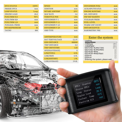 OBD HUD P10 Car Head Up Display: Digital Overspeed Alarm - Universal Auto Electronic Accessories for Smart Driving