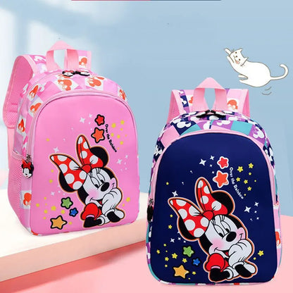 Disney Minnie Children’s Backpack – Cute Cartoon Design for Kids and Girls – Ideal for Kindergarten and School