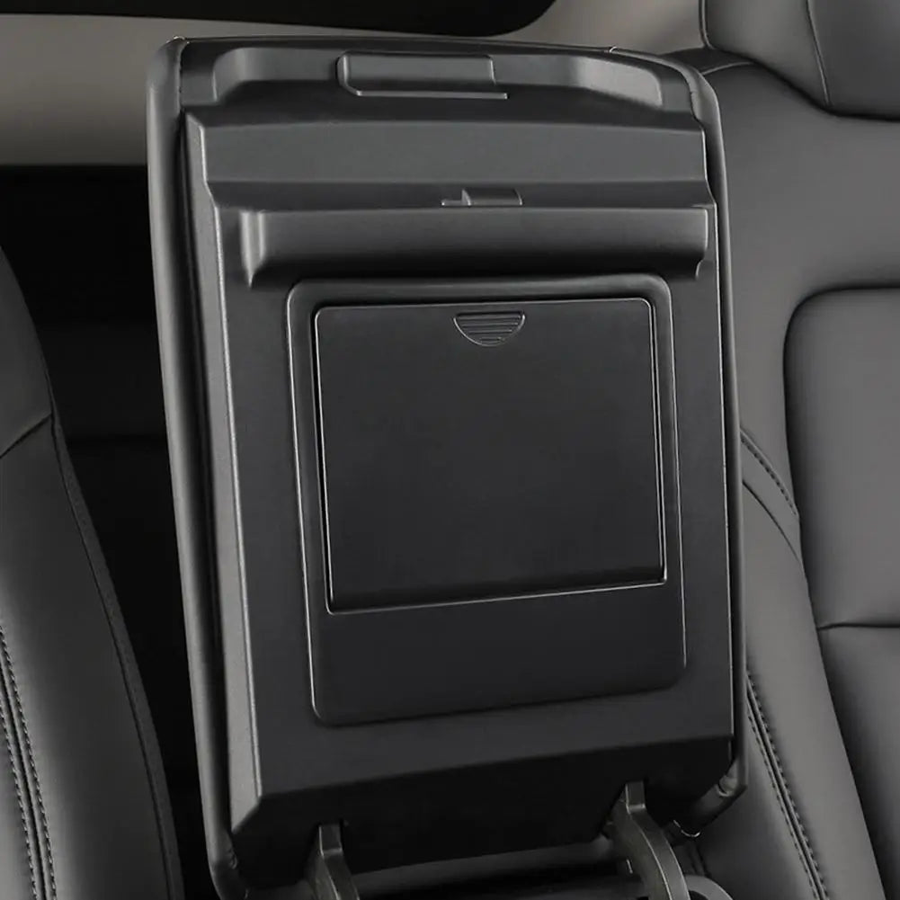 Tesla Model 3 Model Y 2022-2023 Armrest Holder Box: Center Console Organizer - Hidden Storage Accessory