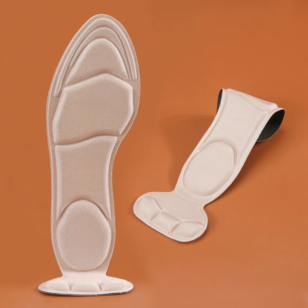 Sponge Shoe Insoles with High Heel Inserts - Ideal for Loose Shoes, Metatarsal and Arch Pain Relief, Heel Sore and Spurs