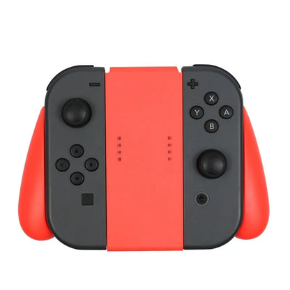 Nintendo Switch Gaming Grip Handle Controller: Comfort Bracket Support Holder - Compatible Plastic Handle Bracket for Switch Console