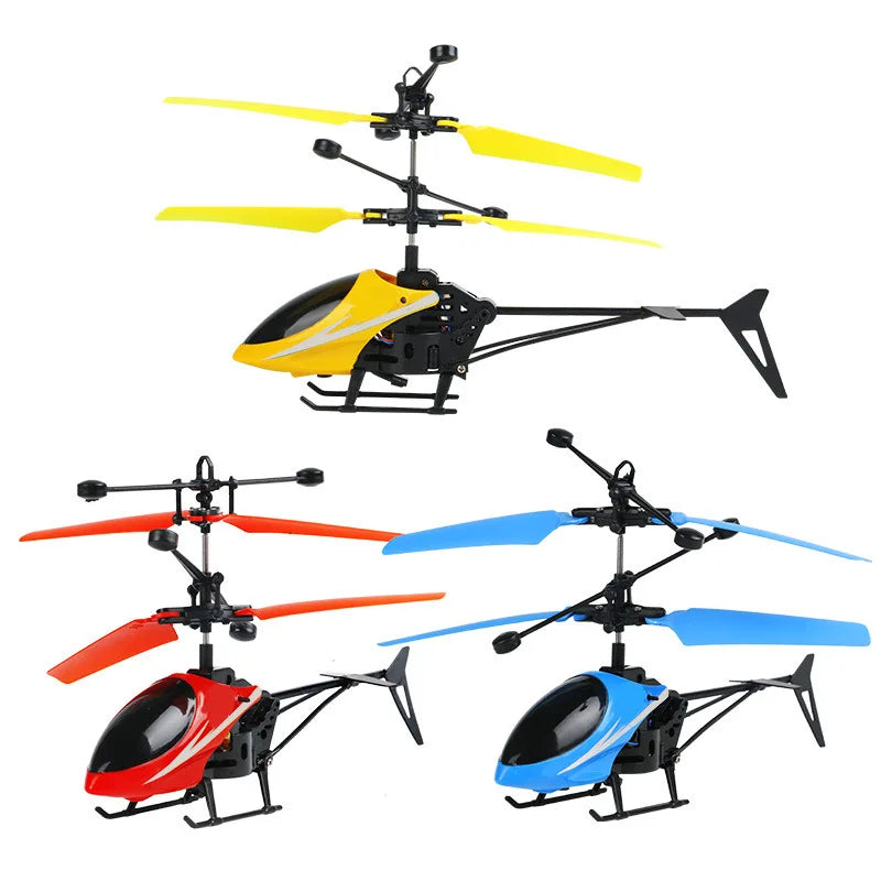 Rechargeable Mini RC Drone – Fall-Resistant Remote Control Helicopter Toy, Safe and Durable for Children