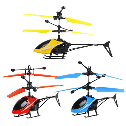 Rechargeable Mini RC Drone – Fall-Resistant Remote Control Helicopter Toy, Safe and Durable for Children