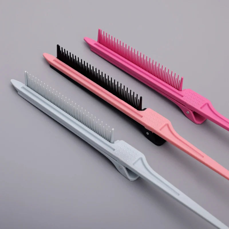 High-Gloss Hair Cutting Comb: Tip-Tail Plastic Comb for Hair Salon Styling - Makeup Brush Tool for Weaving and Stereotypes