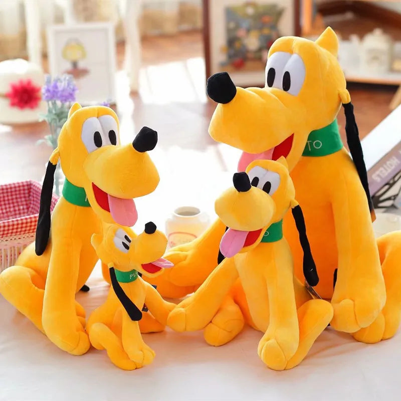 Disney Cartoon Plush Toys - 30/40cm Minnie, Mickey, Pluto, Goofy, Miaomiao House Dolls, Creative Wedding and New Year Mascot Gifts