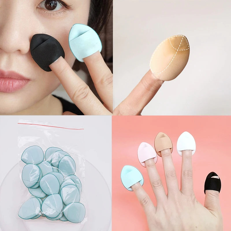 Mini Size Makeup Sponge Set - 3/10pcs Professional Cosmetic Cushion Puffs for Concealer, Foundation, and Detail Work - Beauty Tools